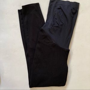 Spanx Mama Maternity Black Jean-ish Leggings